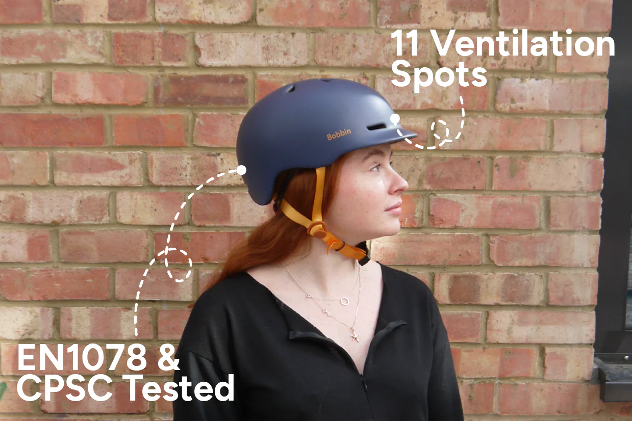 Metric Bike Helmet Matte Blueberry - Image 3