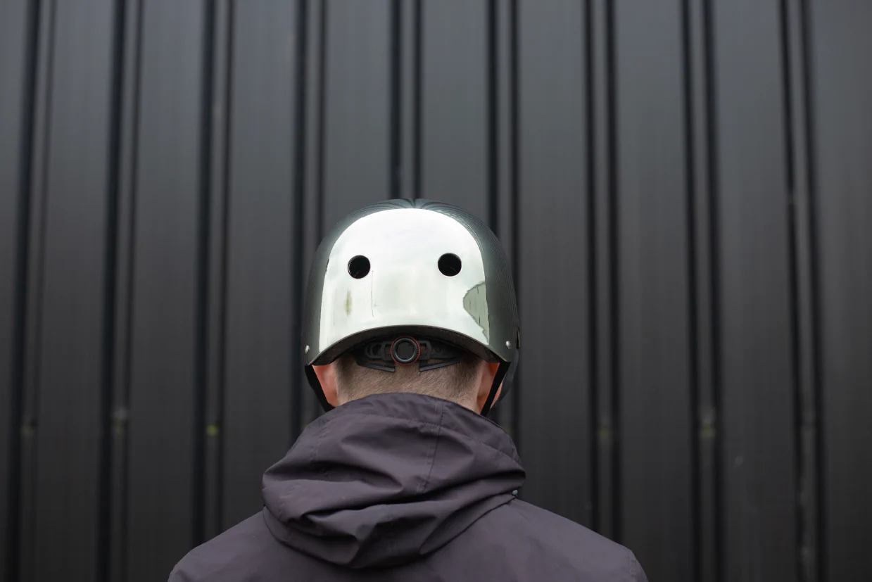 Mirror Mirror Bike Helmet Chrome - Image 9