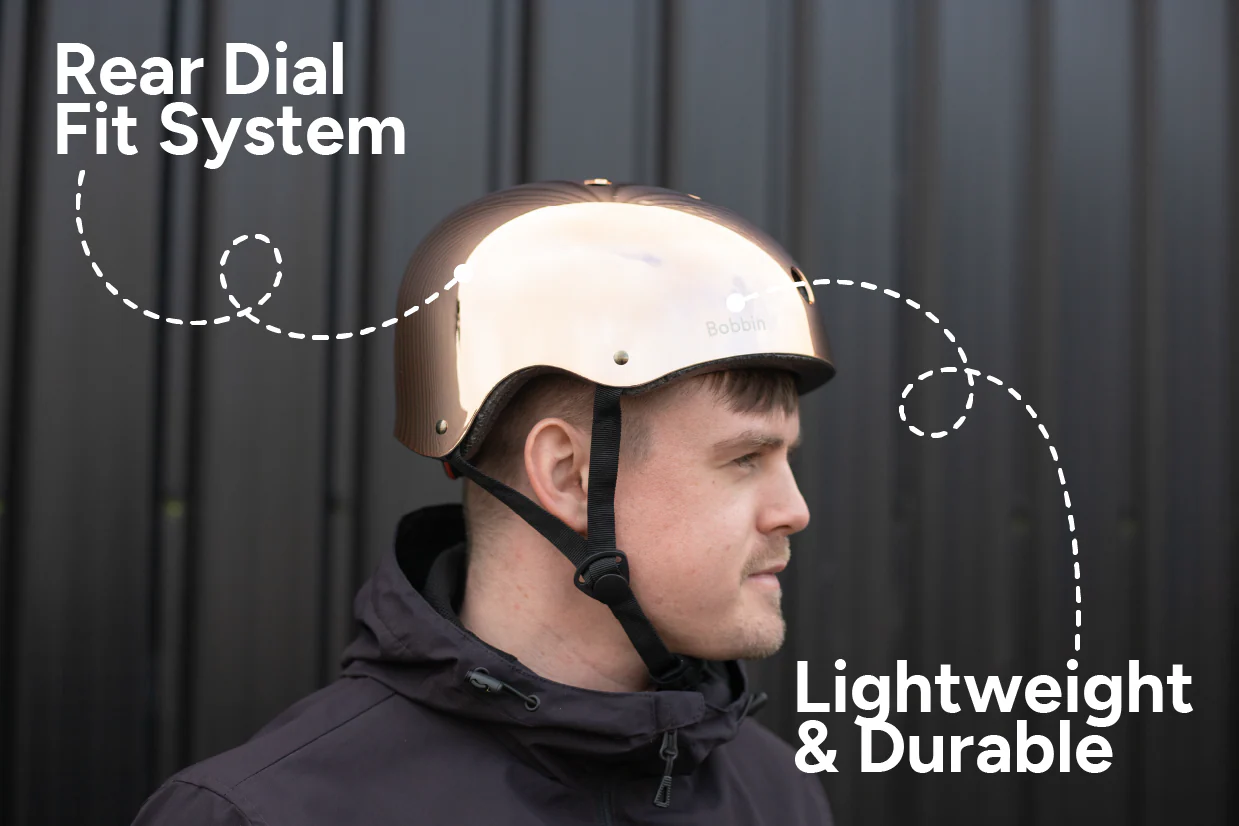 Mirror Mirror Bike Helmet Rose Gold Copper - Image 4