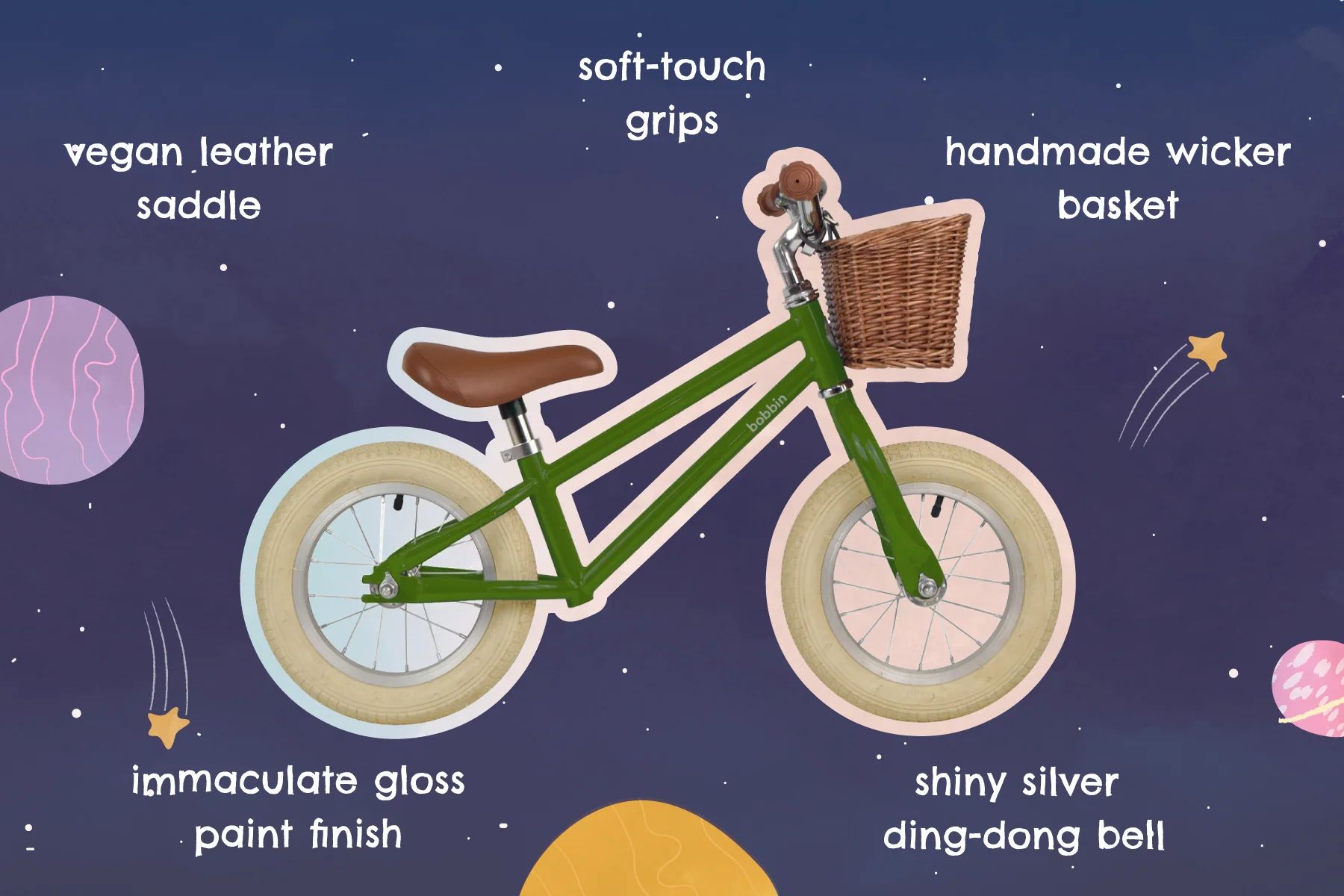 Moonbug 12" Balance Bike - Image 21