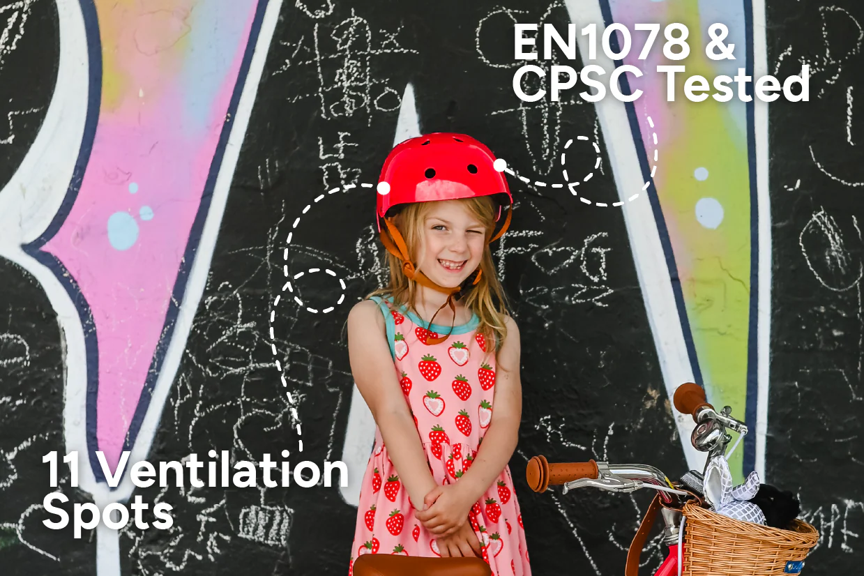 Starling Bike Helmet Cerise - Image 3