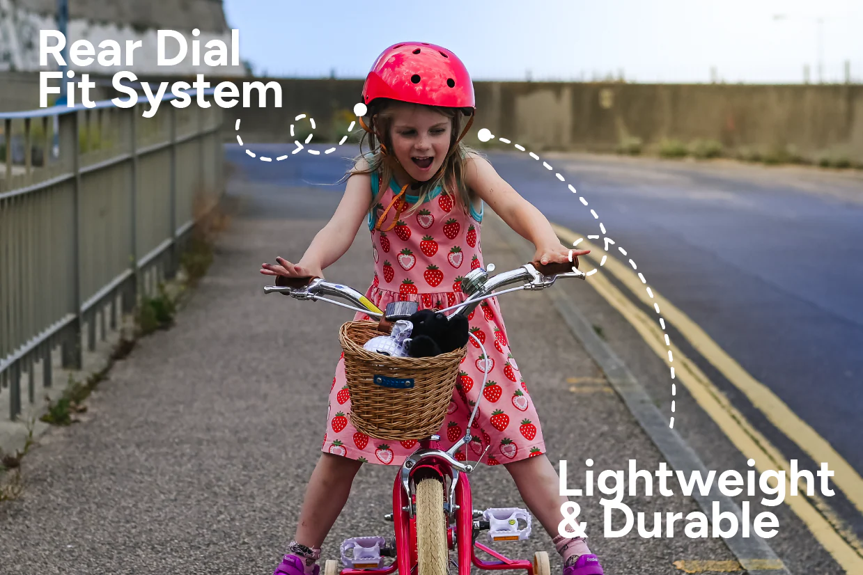 Starling Bike Helmet Cerise - Image 4